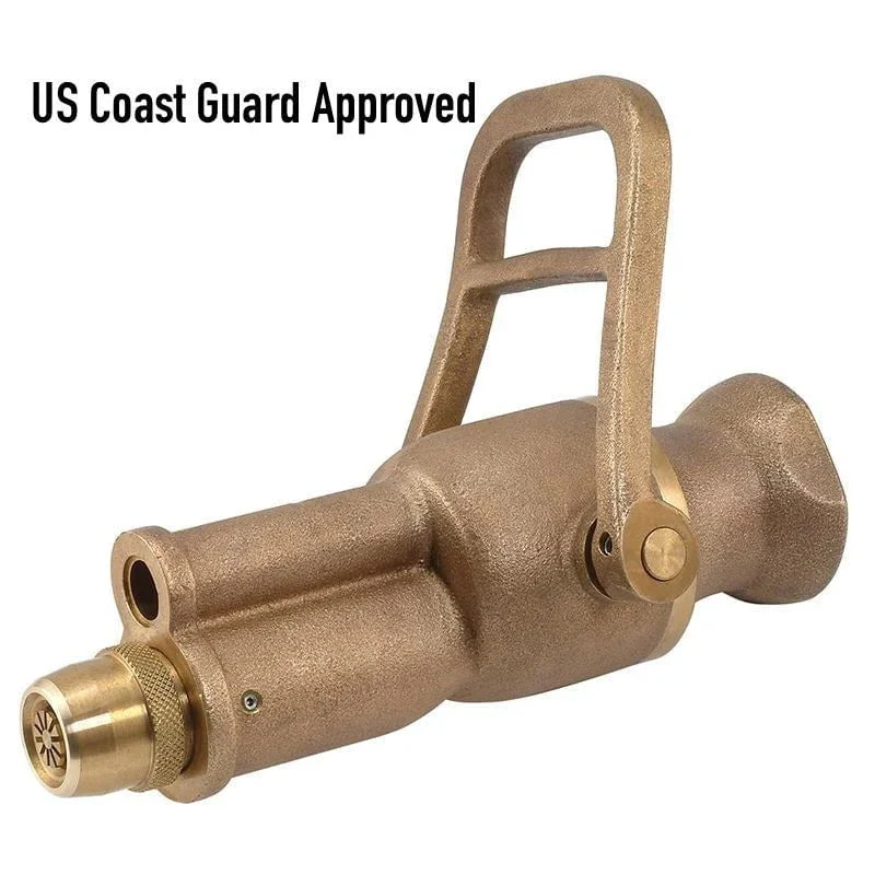 1-1/2" Coast Guard Nozzle with Fog Tip