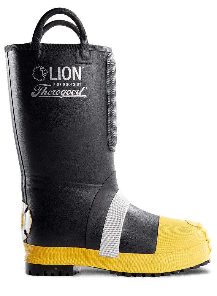 HellFire Kevlar Insulated 14" Pull-On Rubber Structural Boots - Image 3