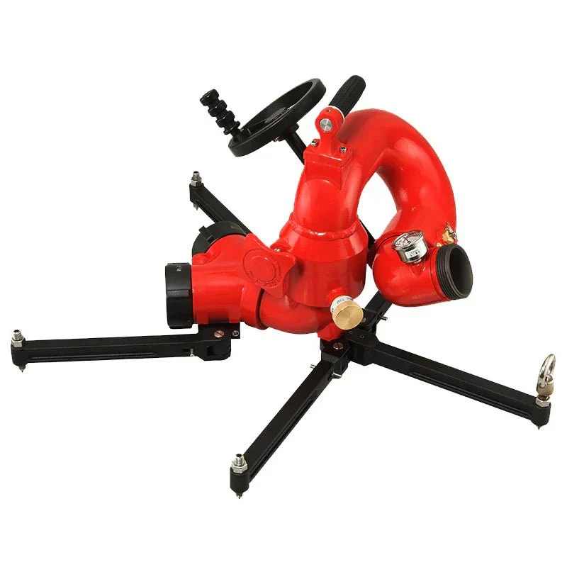 2-1/2" Dual-Inlet Dual-Purpose Portable Ground Monitor – 800 GPM