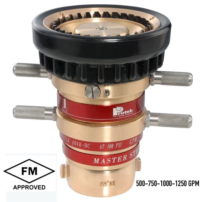 2-1/2" Selectable Gallonage Monitor Nozzle – 500-750-1000-1250 GPM