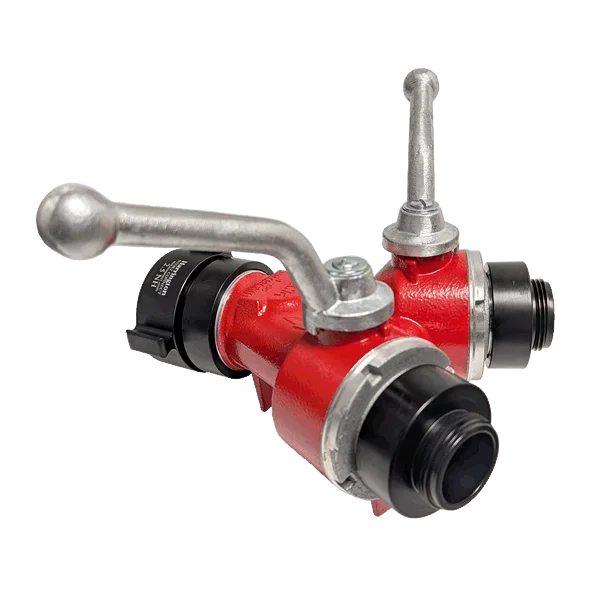 2-Way Ball Valve (NH Female Swivel x NH Male) with Short Handles