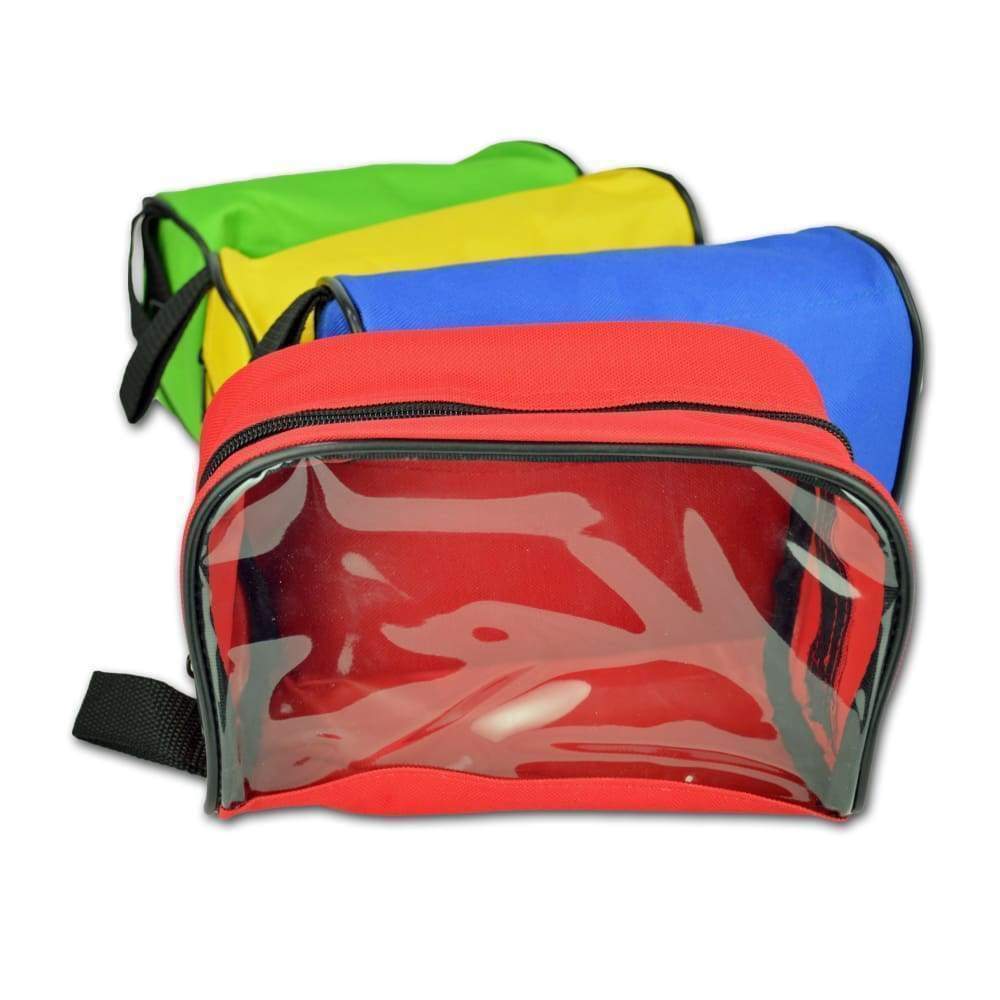 4 Universal Color-Coded Zipper Pouches