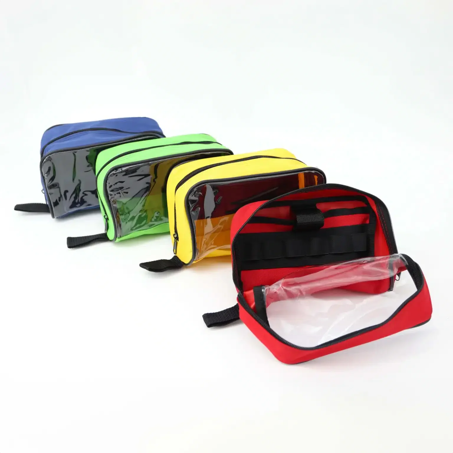 4 Universal Color-Coded Zipper Pouches - Image 2