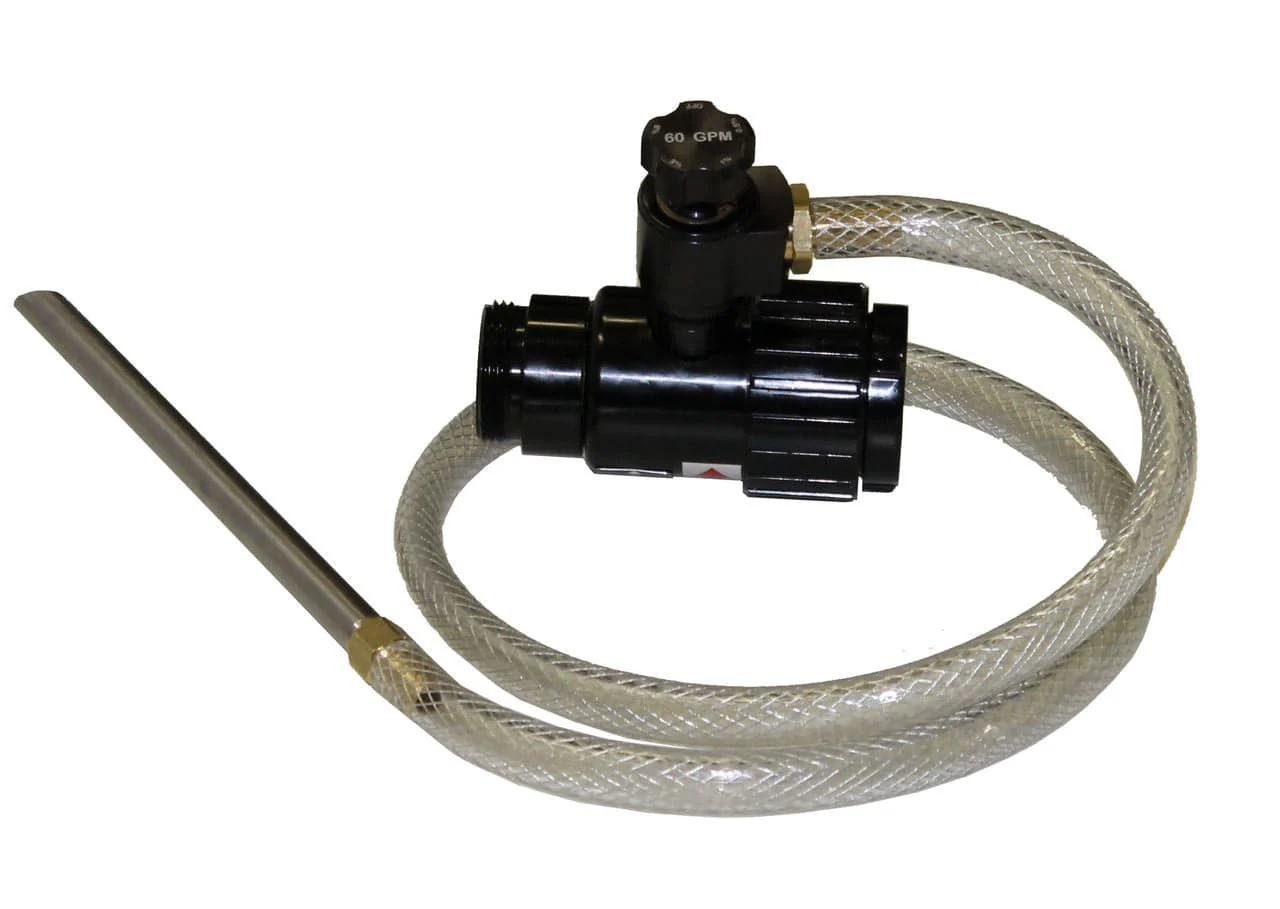 C & S Supply 60 GPM Foam Eductor with Metering Dial and 1-1/2" Rigid Base