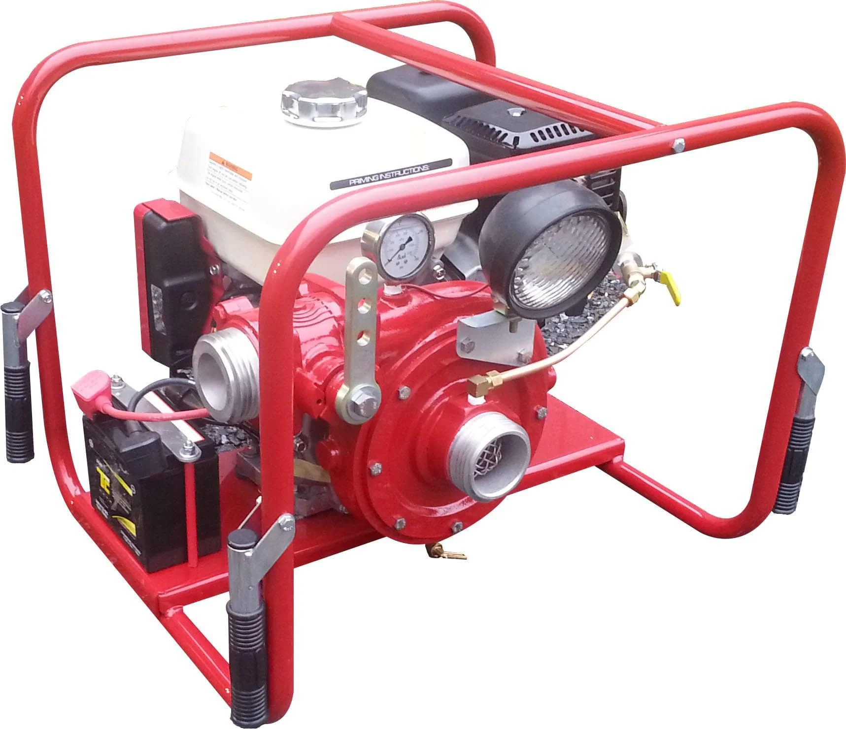 CET 9 HP Portable High Volume Wraparound Pump - Electric Start