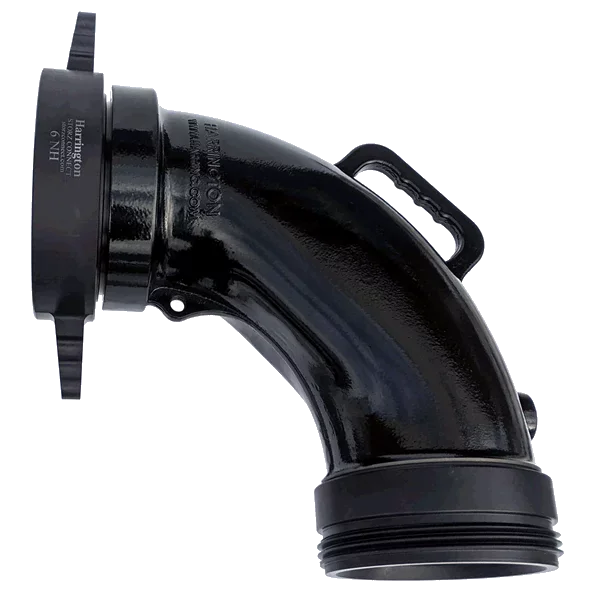 90° Pressure Suction Discharge Elbow (NH Male x NH Female Swivel Long Handle)
