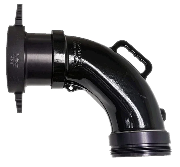 90° Pressure Suction Discharge Elbow (NH Male x NH Female Swivel Long Handle) - Image 2
