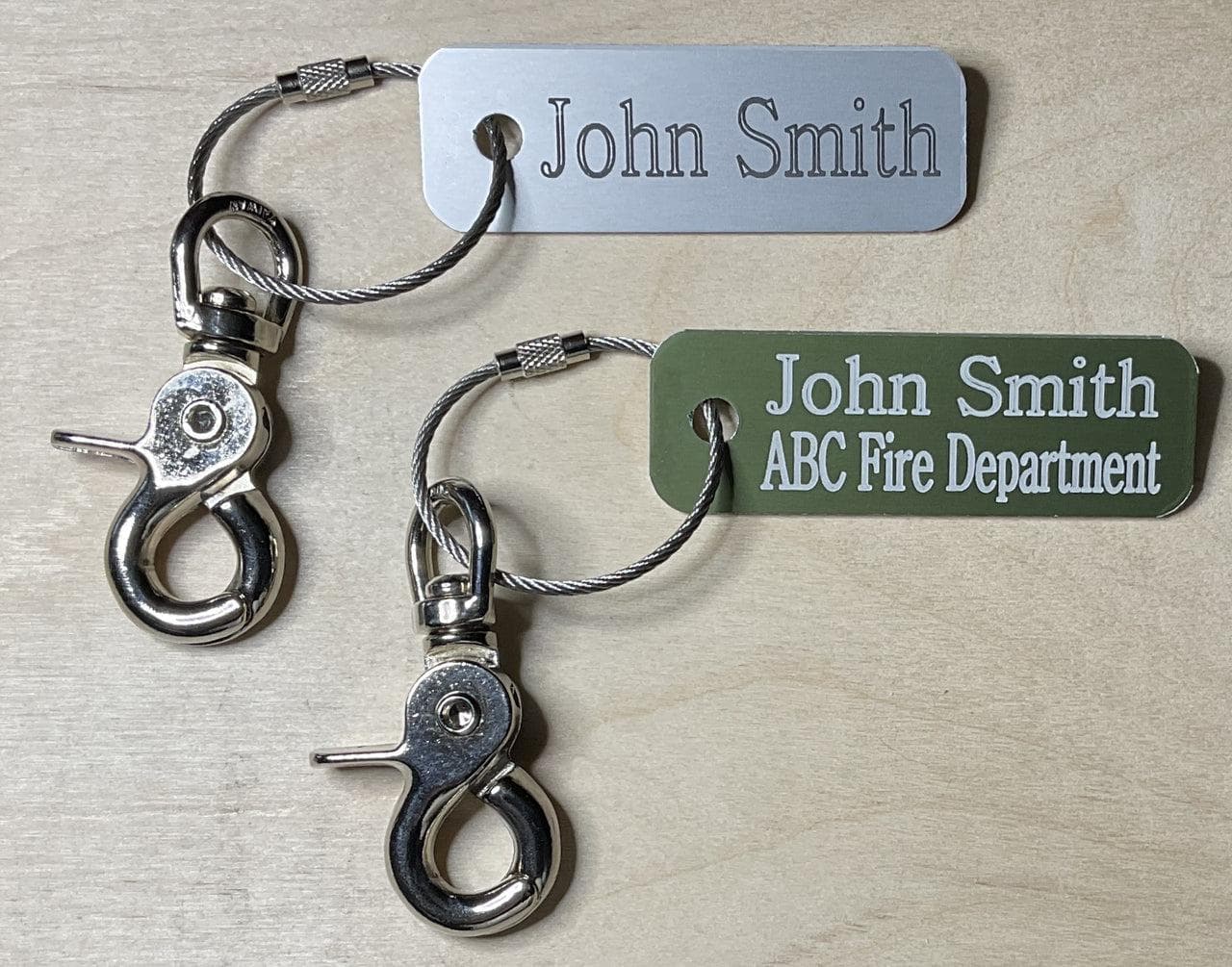 Anodized Aluminum Accountability Tag - Image 2