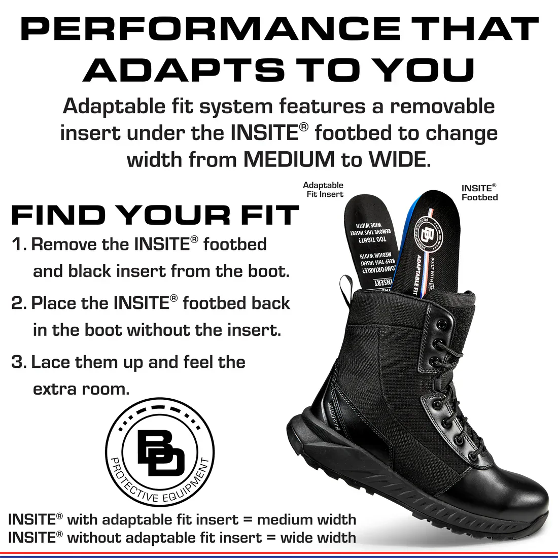 Black Diamond BDX8" Waterproof Side Zip Boot - Image 10