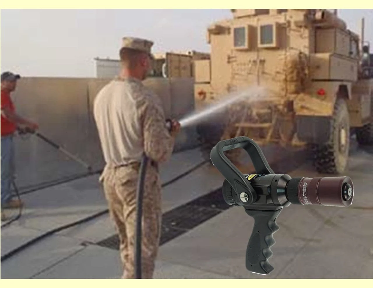 C & S Supply 1" Ball Shutoff and Nozzle Combo - Image 3