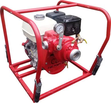 CET 11 HP High Pressure Skid Frame Pump - Manual Start