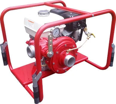 CET 9 HP High Volume Skid Frame Pump - Manual Start
