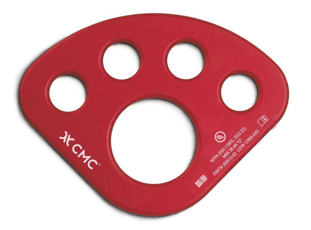 Anchor Plate Aluminum - Red