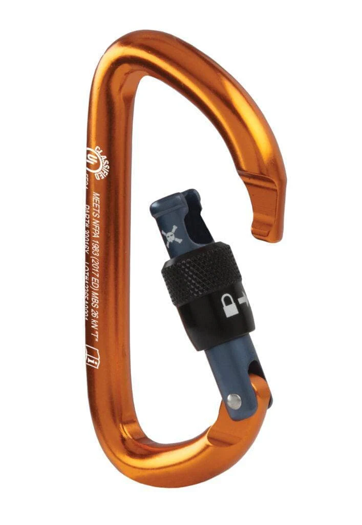 Orange Protech™ Aluminum Key-Lock Carabiner - Image 3
