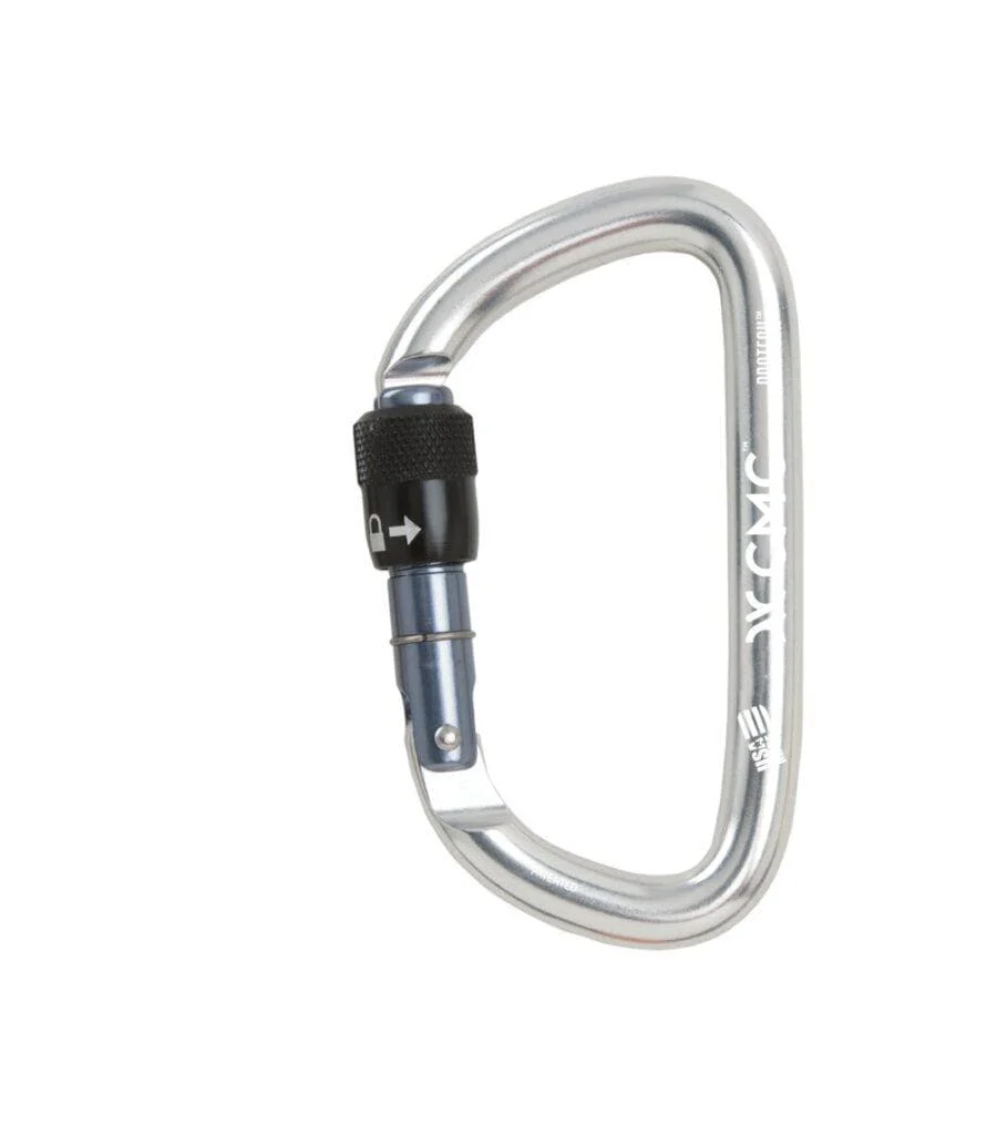 Silver Protech™ Aluminum Key-Lock Carabiner