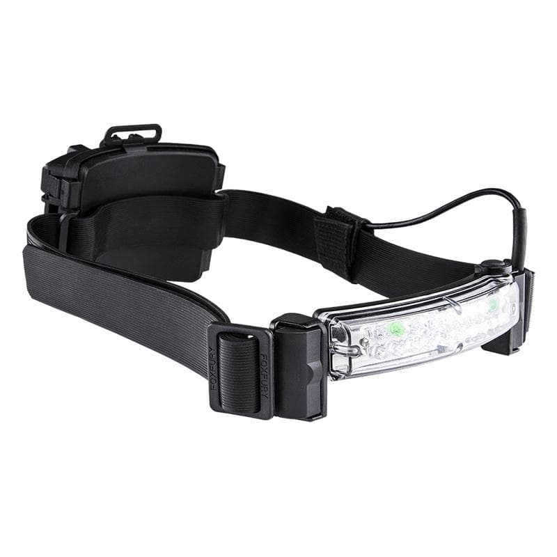 Command+ LoPro White & Green LED Helmet Light – AA