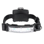 Command+ Tilt White & Green LED Headlamp / Helmet Light - Image 2