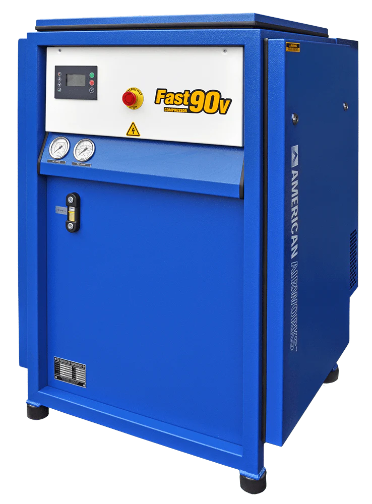 Fast 90V 7.5 HP Vertical Breathing Air Compressor - Image 3