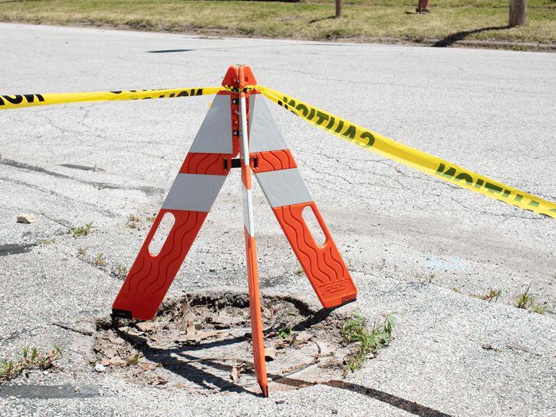 FirstGard Foldable Safety Cones – Pack of 5 - Image 3