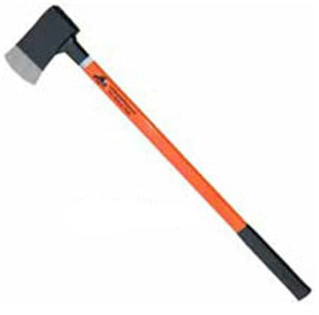 Flat Axe with Fiberglass Handle, Flash Reflector & Rubber Grip 36" - Image 2