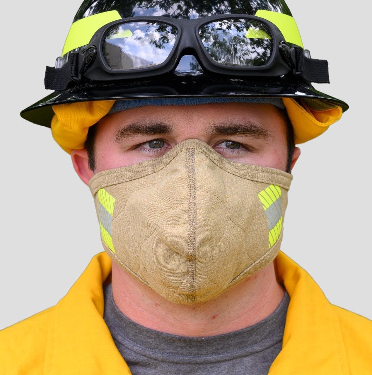 Wildland Barriaire Gold Particulate Mask with 3M Trim - Image 5