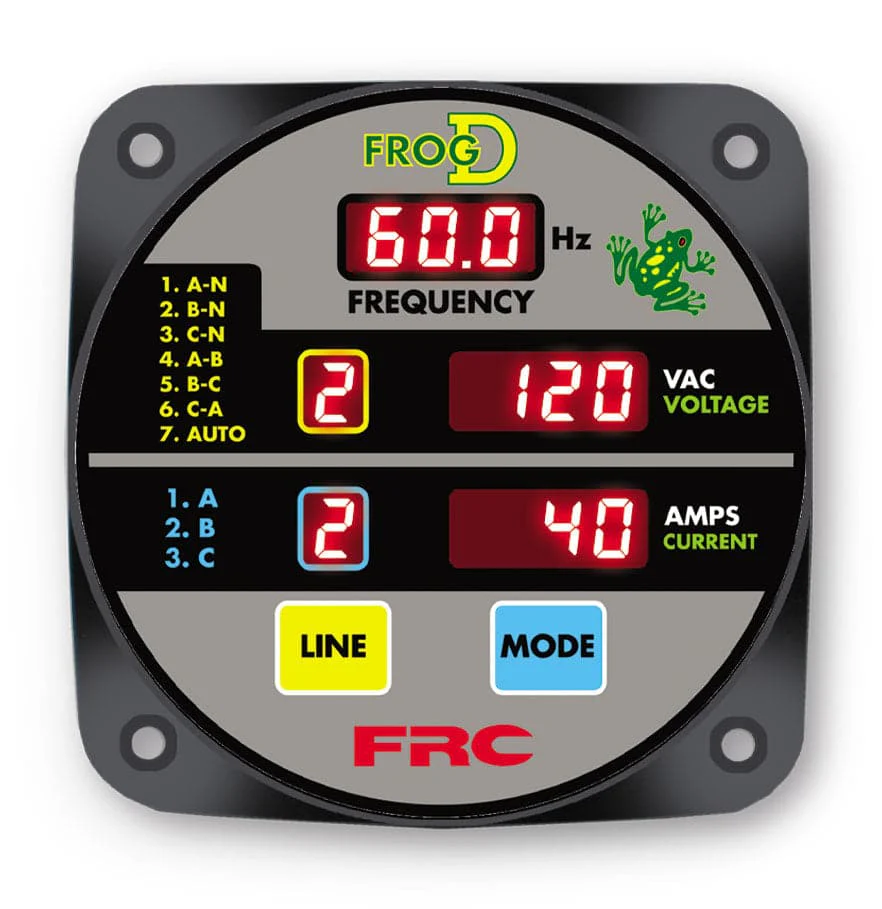 FROG-D Three Phase Star Generator Display