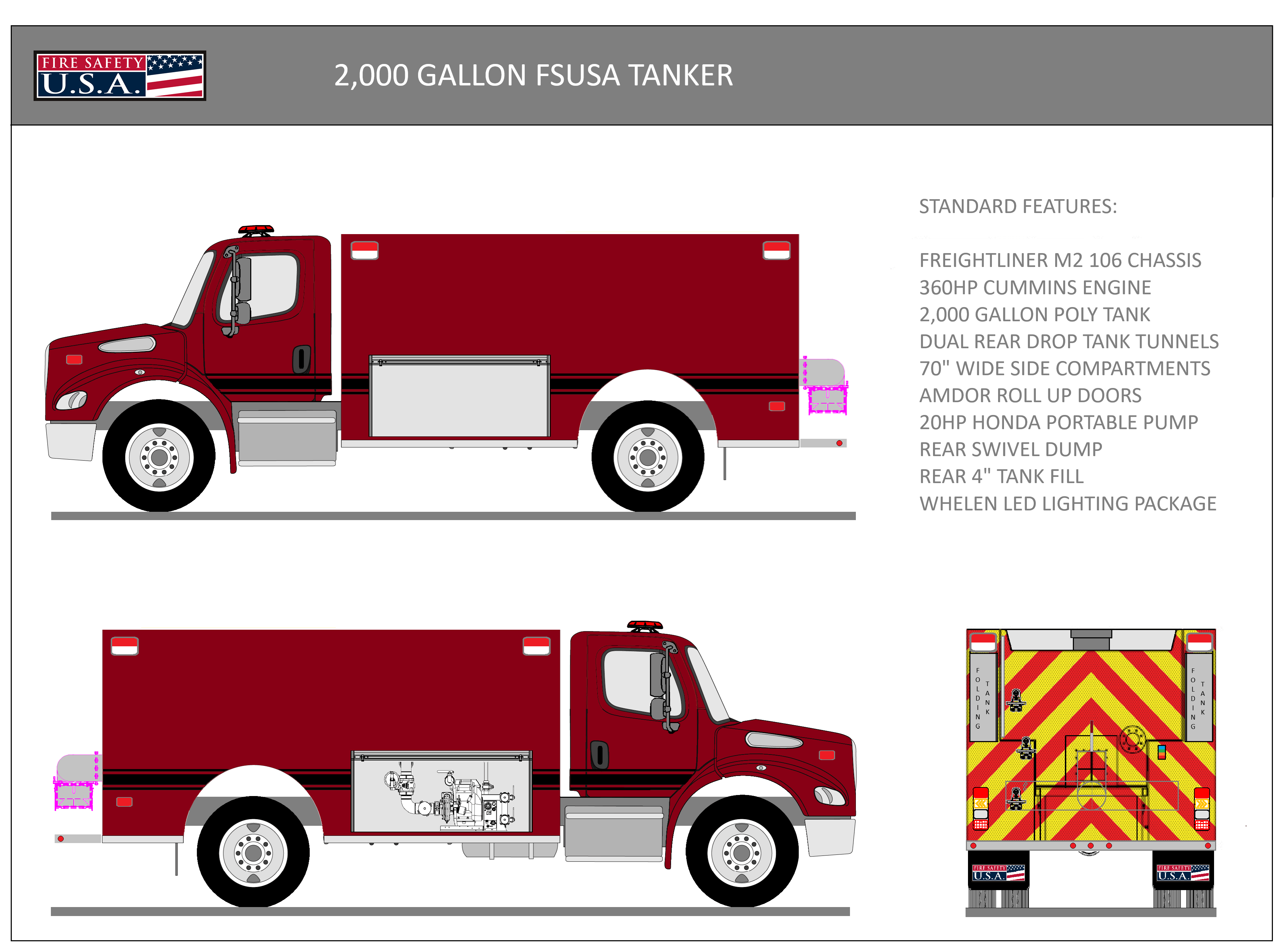 2026 FSUSA 2,000 Gallon Tanker