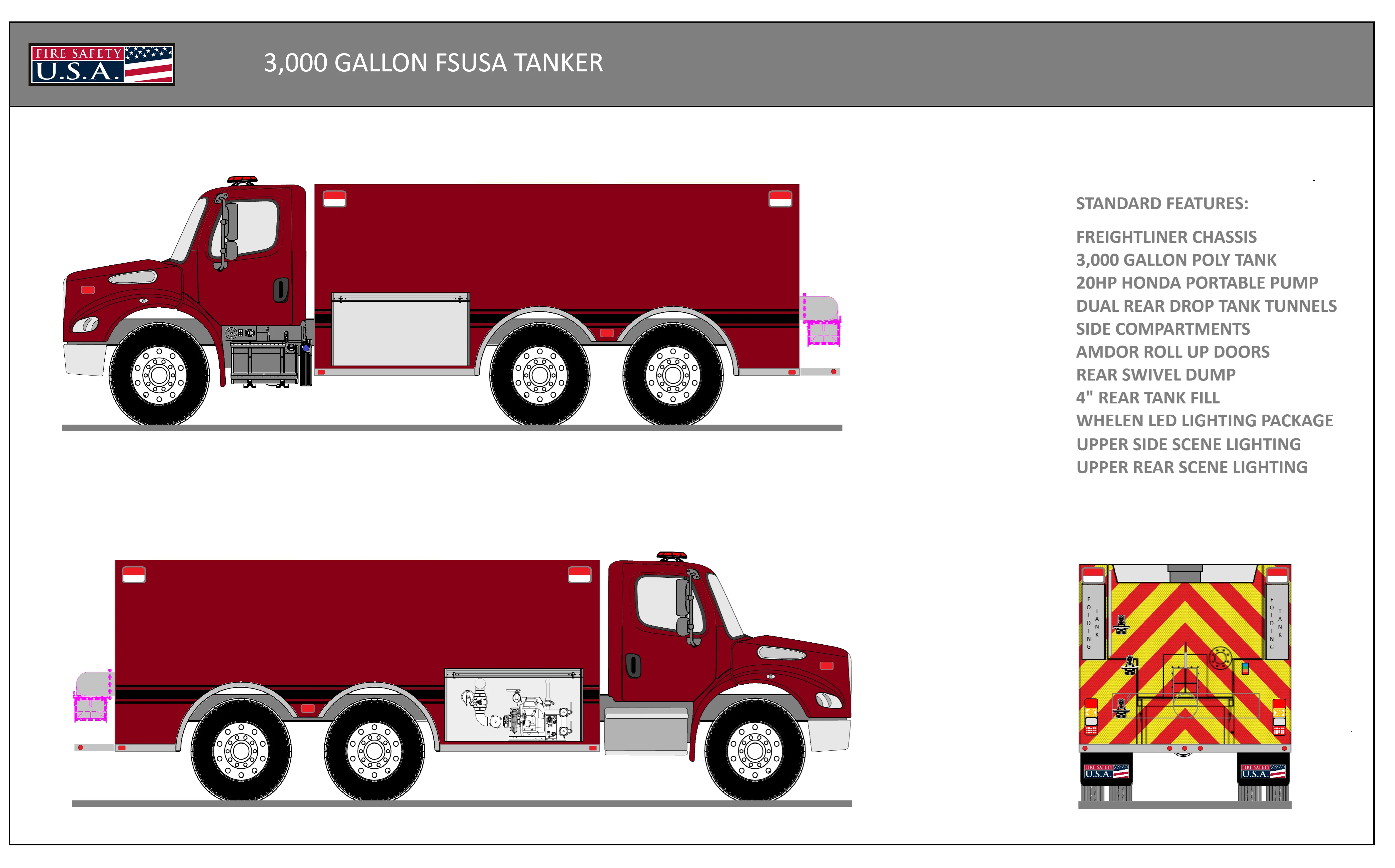 2026 FSUSA 3,000 Gallon Tanker