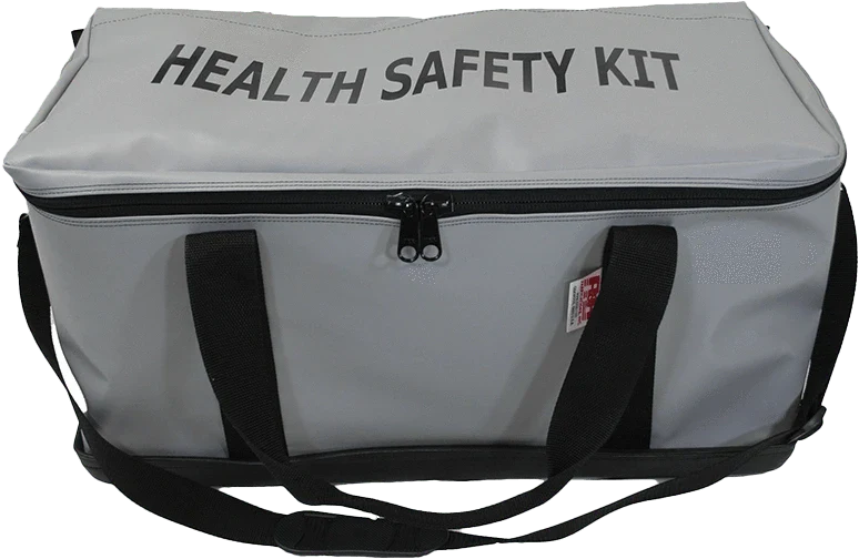Gray Health Safety Kit Bag