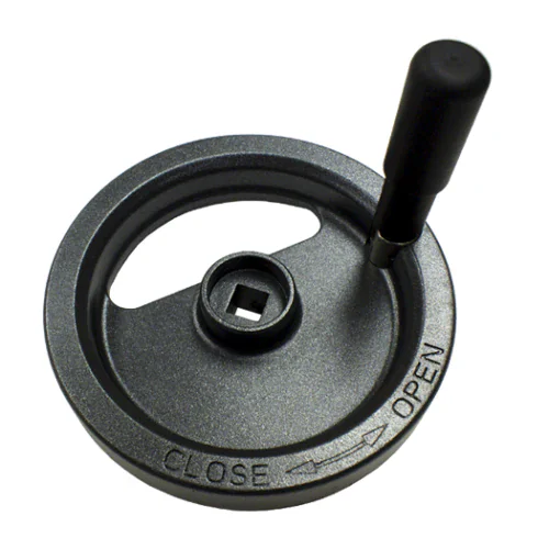 Handwheel with Fold-Down Knob