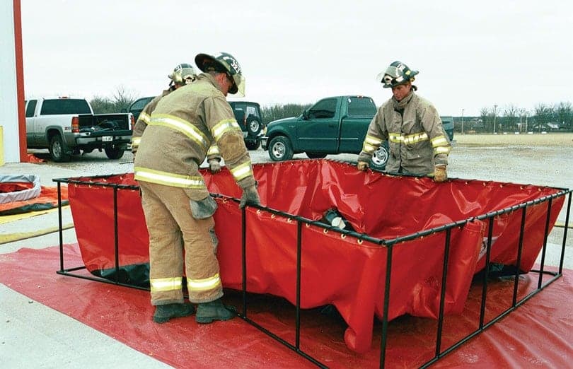 Husky Ground Covers for Folding Tanks