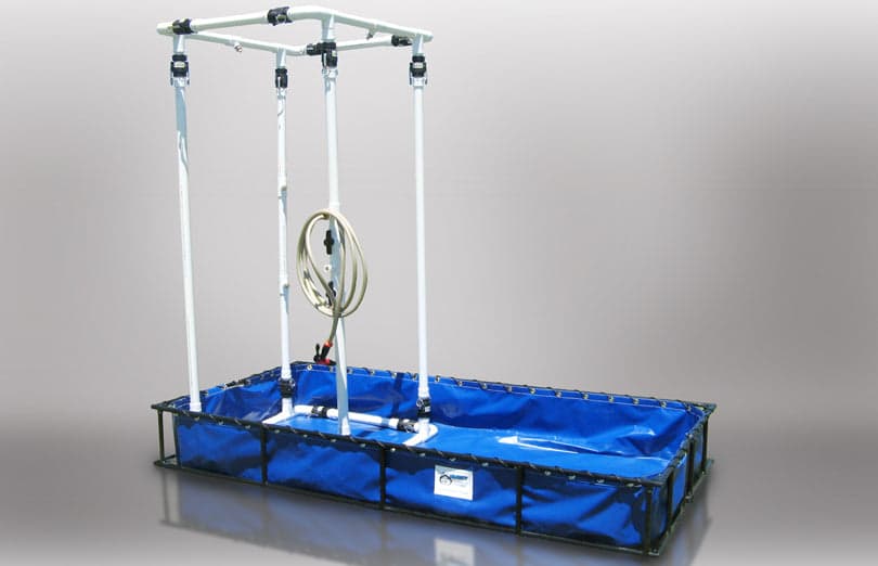 Husky Portable Decontamination Pool with Shower - Image 2
