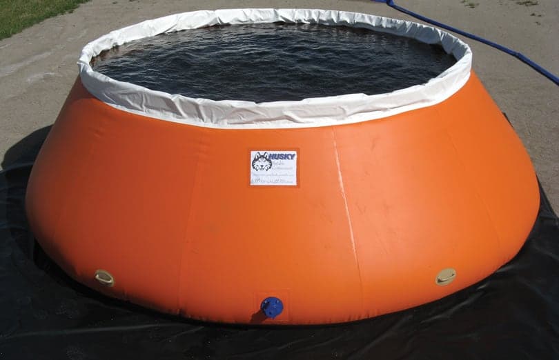 Husky Self-Supporting Frameless Portable Water Low-Side Tank - Image 4