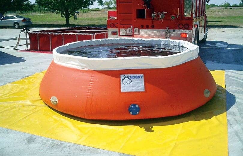 Husky Self-Supporting Frameless Portable Water Low-Side Tank - Image 5