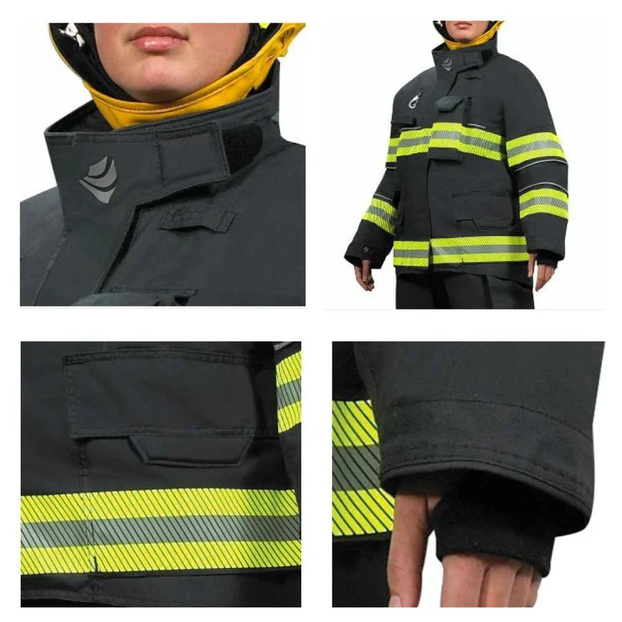 Innotex® RDG50 Armor AP Black Bunker Coat - Image 2