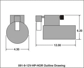 Kussmaul 12V HP Horizontal Mount - Image 2