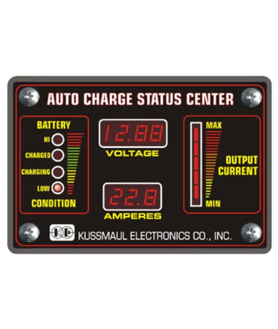 Kussmaul Auto Charge Deluxe Status Center