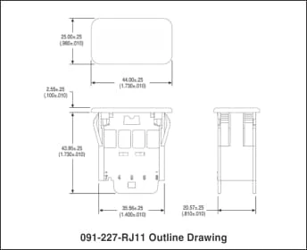Kussmaul Data Port – RJ11 - Image 2