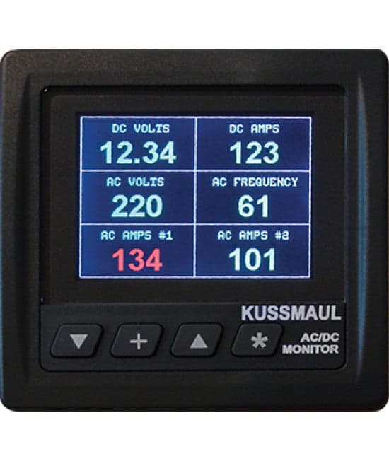 Kussmaul Generator AC/DC System Monitor (VAAFH AC/DC Meter)