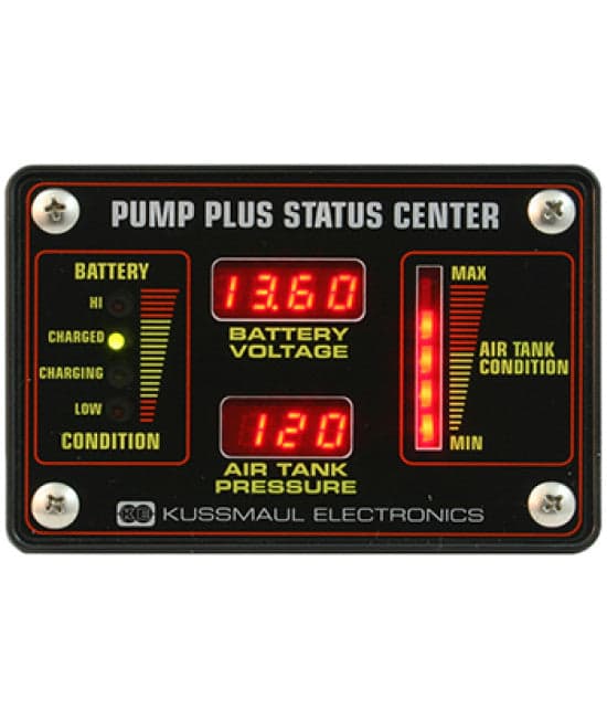 Kussmaul Pump Plus Status Center