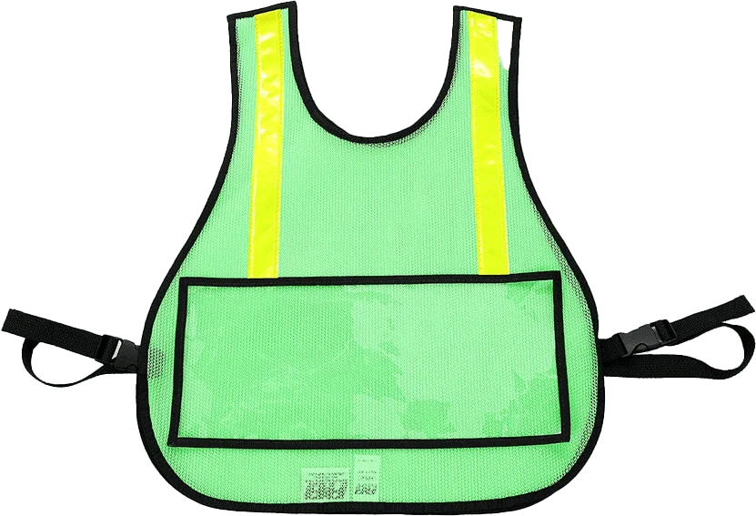 LARGE Mesh Safety Vest with Reflective Material - Image 4