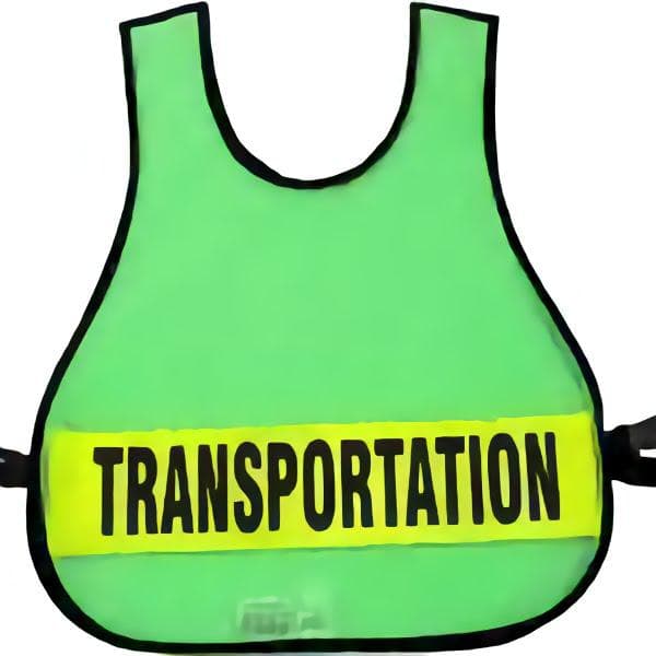 Lime Green Pullover Mesh Safety Vest