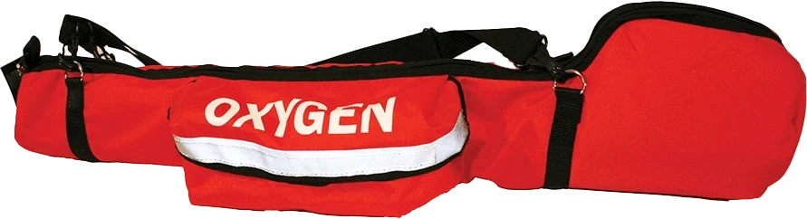 Orange Oxygen Bag "E" Cylinder Bag with Padding