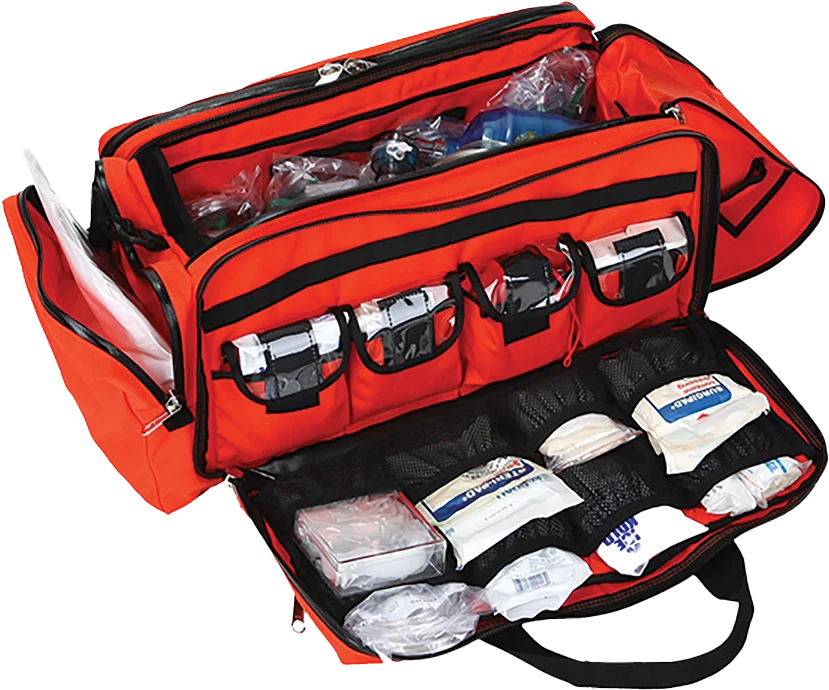 Orange Trauma Oxygen Bag - Image 2