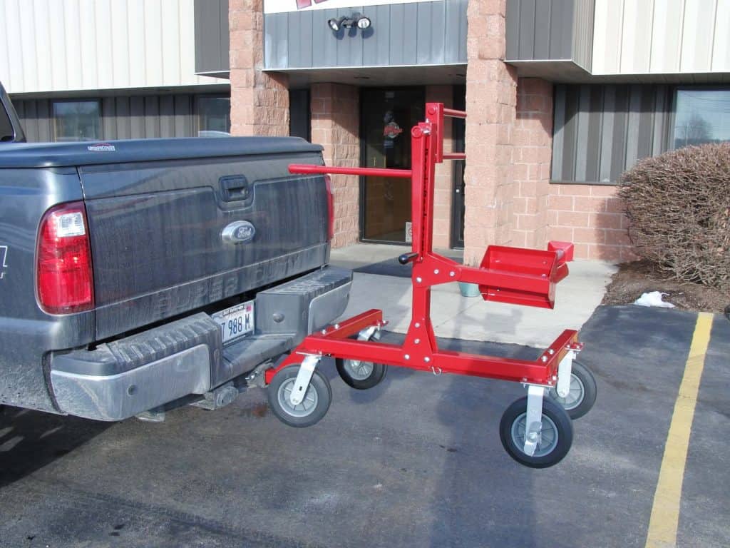Ready Rack Large Diameter Hose Winder Trailer Hitch Mount - Image 2
