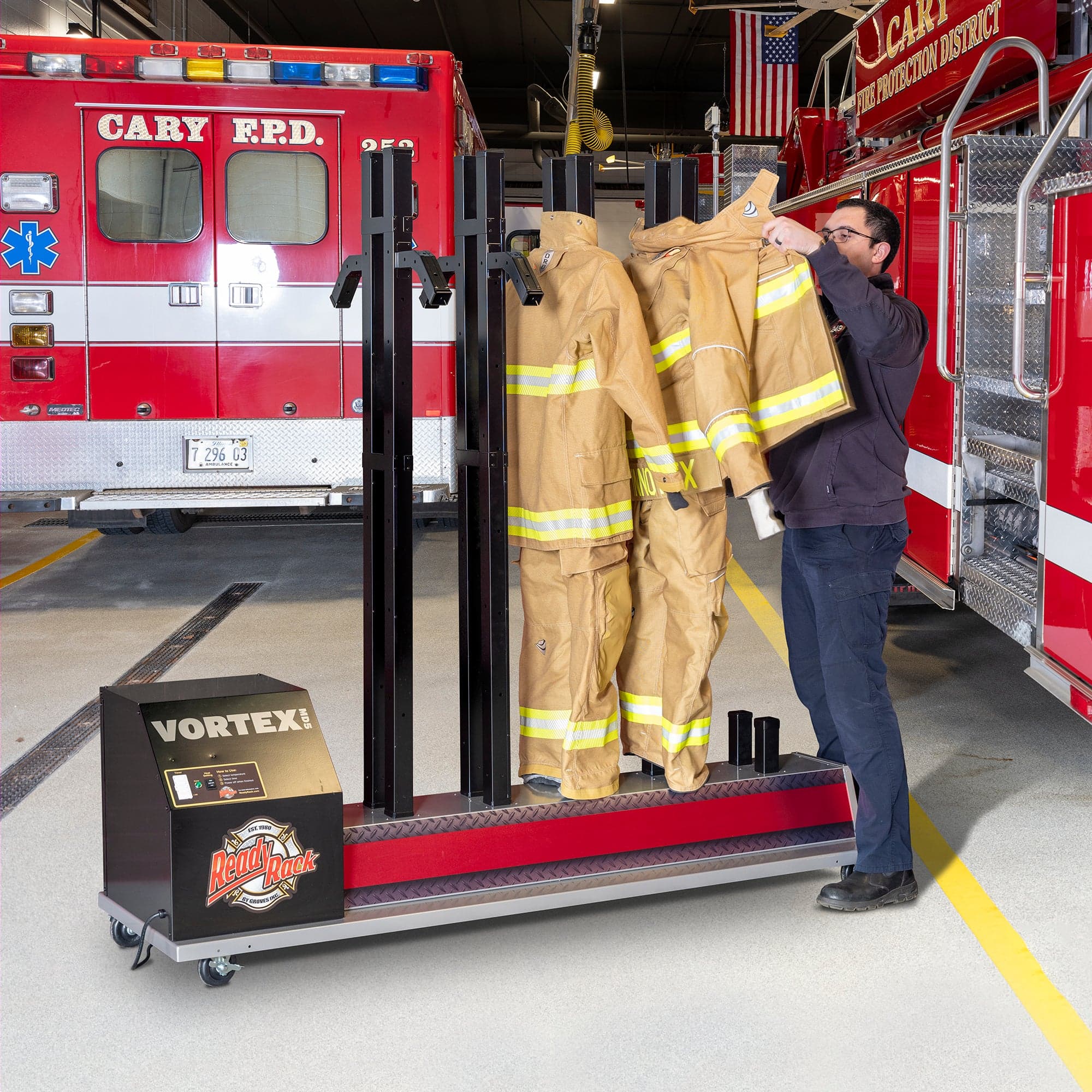 Ready Rack Vortex MD5 Mobile Dryer 5‑Position - Image 3