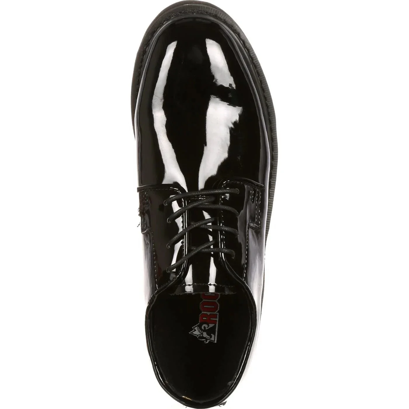 Rocky High-Gloss Dress Leather Oxford Shoe - Image 7