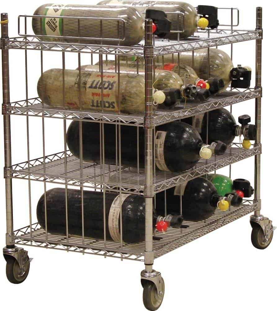 Ready Rack SCBA Cylinder Cart - Image 3