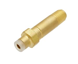 SCBAS CGA-346 Hand Tight Nipple X 1/4" NPT Male