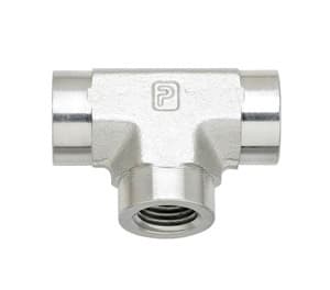 SCBAS NPT Stainless Steel 1/4" NPT Tee